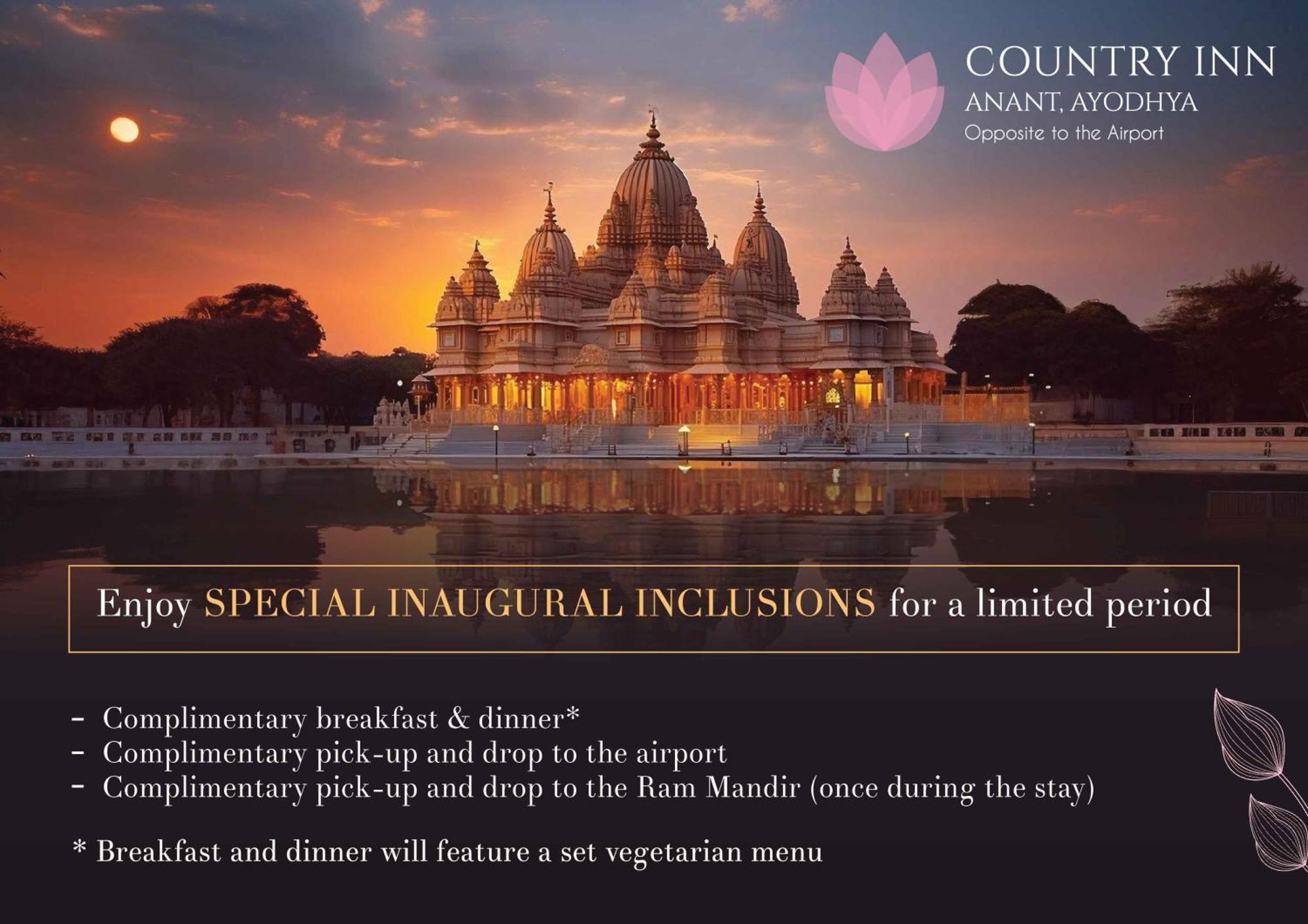 Country Inn Ayodhya - Opposite Airport Εξωτερικό φωτογραφία